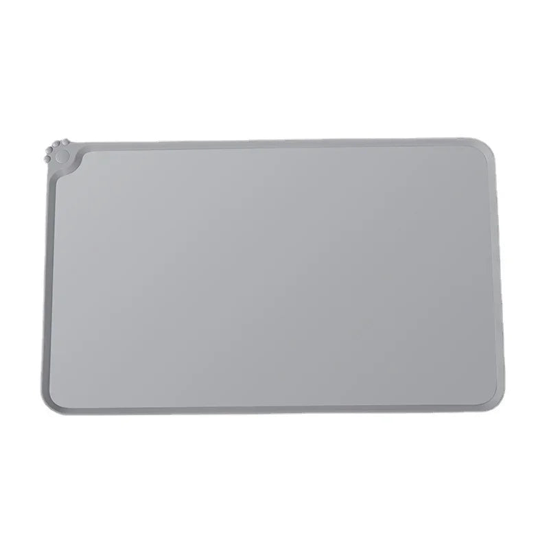 Pet Supplies Silicone Dog or Cat Bowl Mat with High Lips. Non-Stick Waterproof Food and Water Feeding