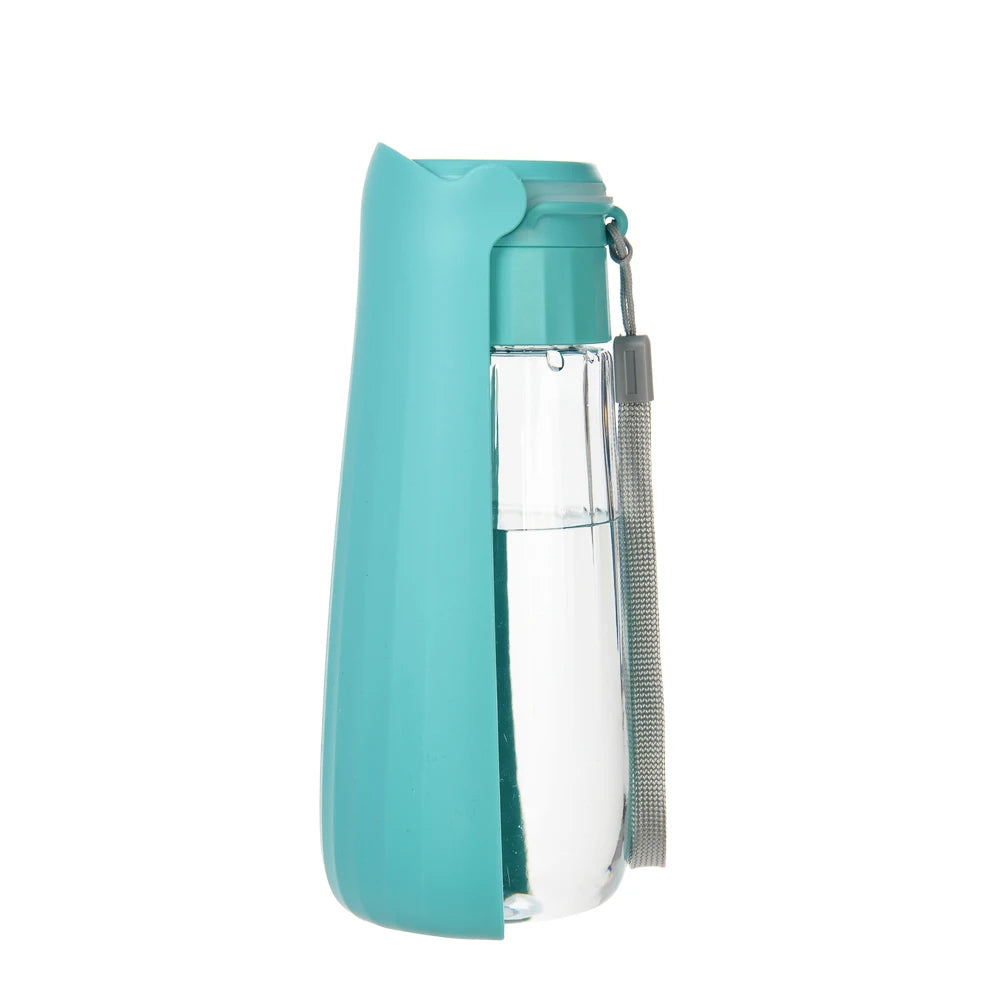 Outdoor Portable Dog and Cat Water Bottle. Leak Proof High Capacity Pet Drinking Bowl