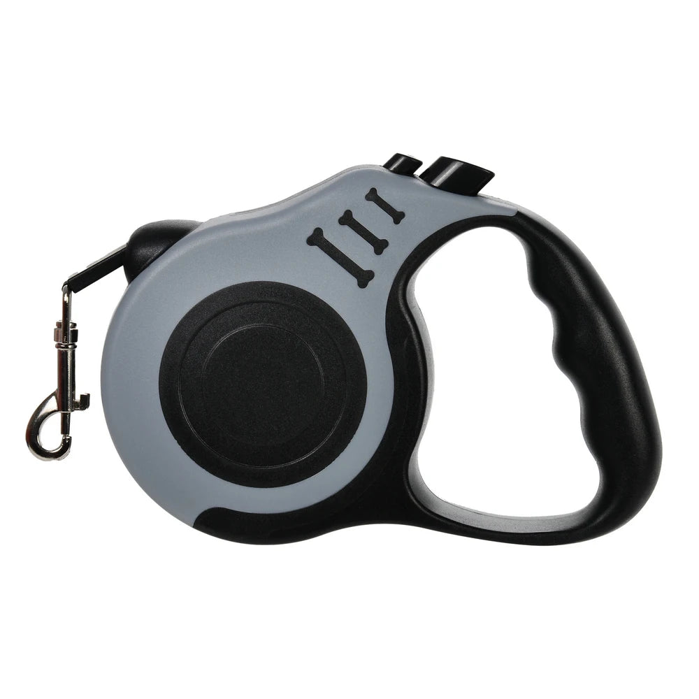 Retractable Dog Lead / Leash 3/5M Nylon Traction Rope. Non-slip Handle