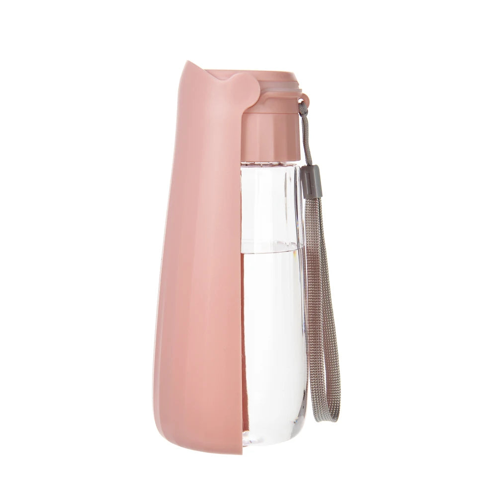 Outdoor Portable Dog and Cat Water Bottle. Leak Proof High Capacity Pet Drinking Bowl